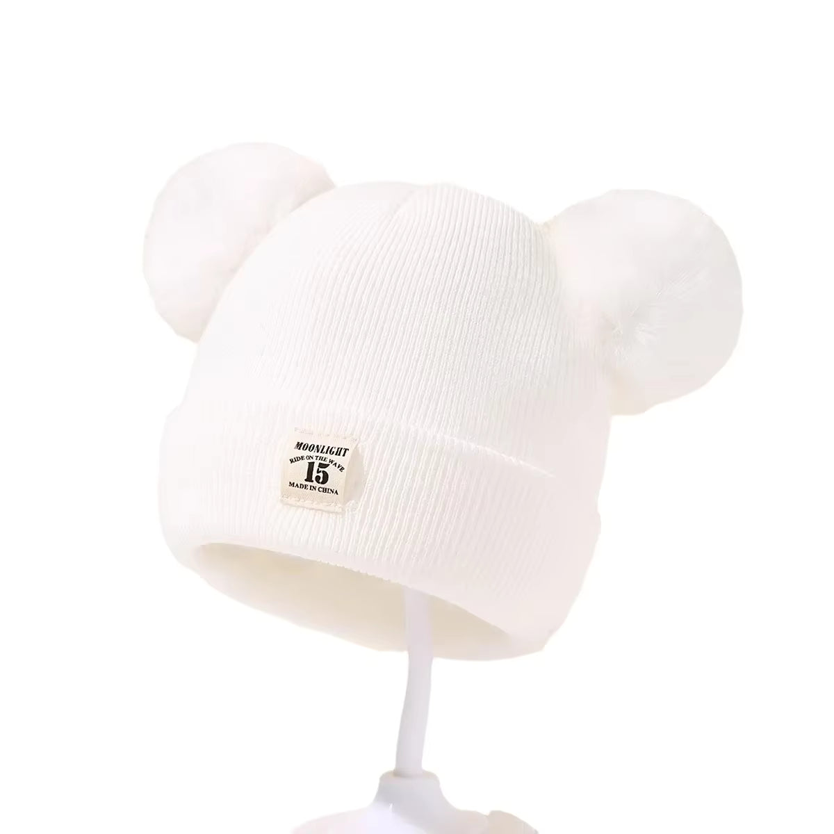 Woollen knitted baby bonnet hat 0-3 yrs